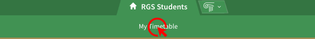 Click "My Timetable"